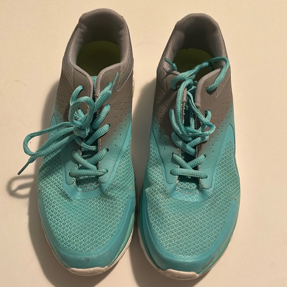 Champion Women's Aqua Teal Gray Gym Play Sneakers Size 10